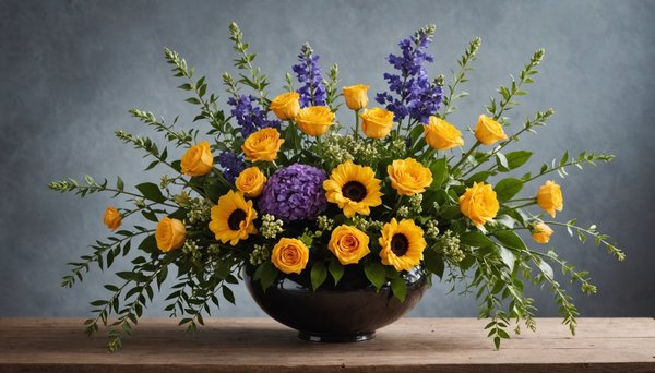Idées de compositions florales pour soutenir un deuil touchant